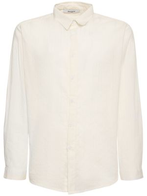 Памучна риза Gimaguas бяло