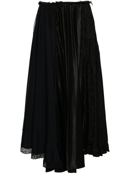 Midi suknja Balenciaga crna