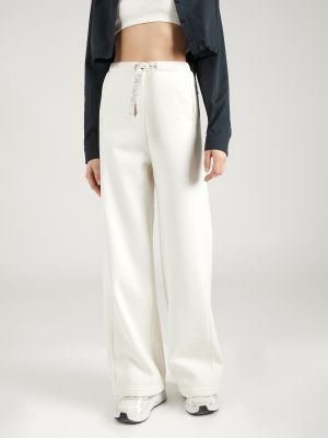 Voľné priliehavé nohavice Calvin Klein Jeans biela