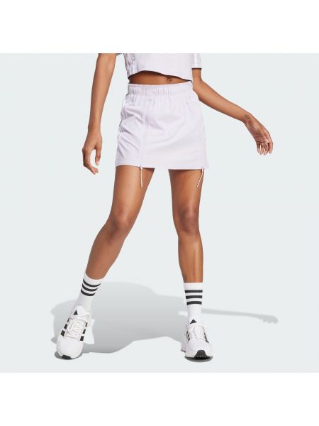 Fustă mini împletită cu croială lejeră Adidas Sportswear