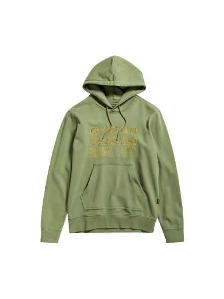 Stern hoodie G-star grün