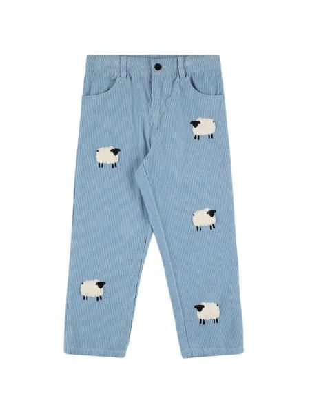 Bomull kordfløyel leggings for jenter Stella Mccartney Kids