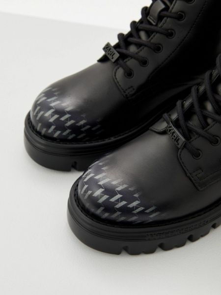 Ботинки Karl Lagerfeld черные