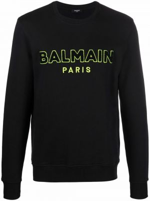 Sweatshirt Balmain svart