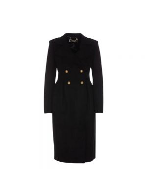 Cappotto invernale di lana Elisabetta Franchi nero