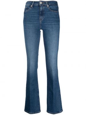 Jeans plissées Tommy Hilfiger bleu