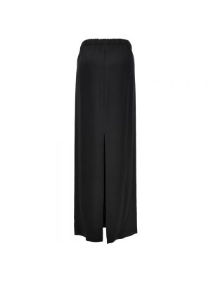 Falda larga de cintura alta Fabiana Filippi negro