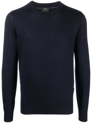 Кашмирен пуловер Brioni синьо