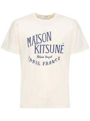 Tričko Maison Kitsuné čierna