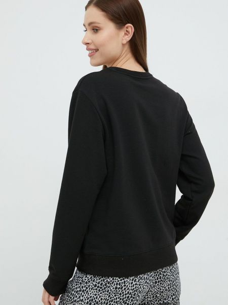 Majica z dolgimi rokavi z dolgimi rokavi Calvin Klein Underwear črna