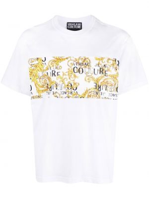 T-shirt Versace Jeans Couture hvid