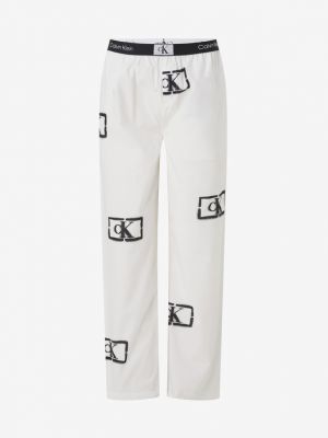 Pantaloni Calvin Klein Underwear alb