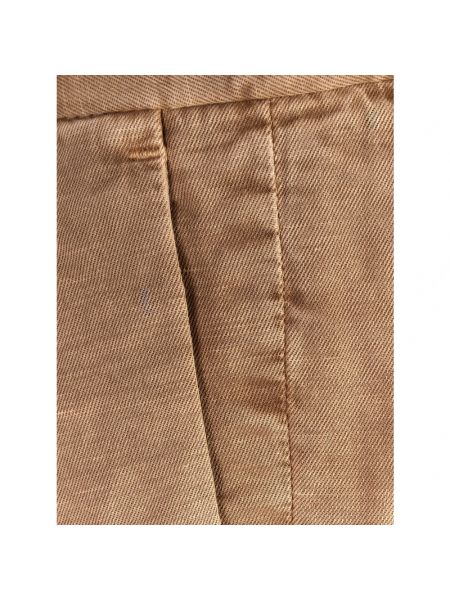 Pantalones chinos de lino de algodón Incotex