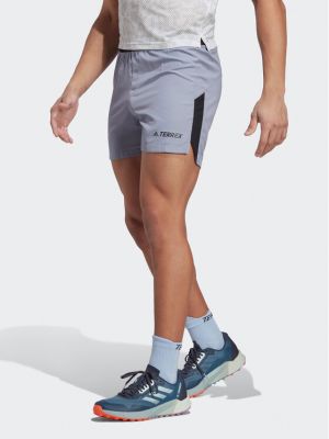Slim fit sport rövidnadrág Adidas lila