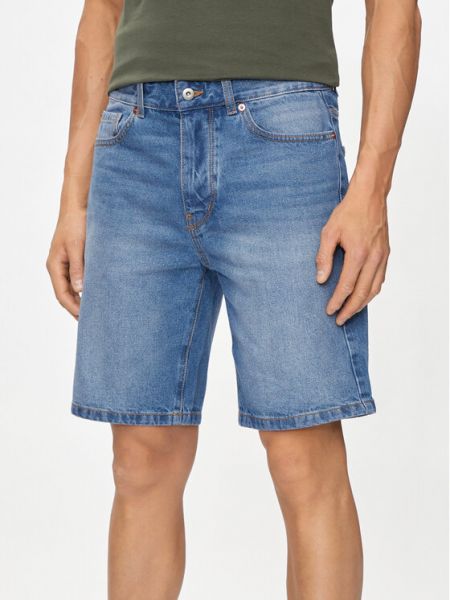 Shorts en jean slim United Colors Of Benetton bleu