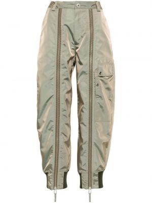 Nohavice na zips Vaquera zelená