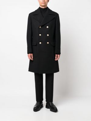 Bavlněný vlněný kabát Brunello Cucinelli