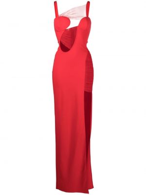 Rochie de seară asimetrică Nensi Dojaka roșu