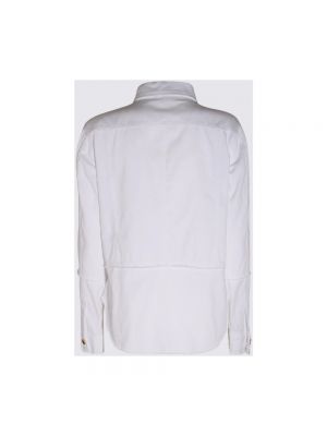 Camisa manga larga con bolsillos Tom Ford blanco