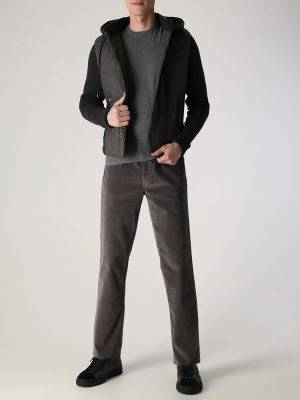 Кашемировый свитер Gran Sasso серый