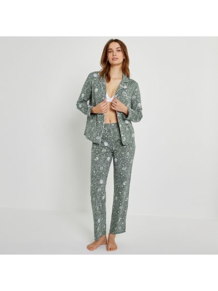 Pijama de punto con estampado La Redoute Collections