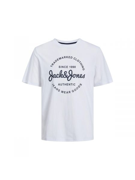 Camiseta con estampado de cuello redondo Jack & Jones