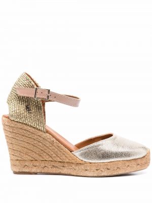 Plattform espadrillos Kurt Geiger London gull