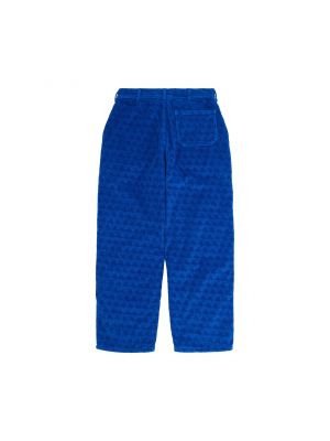 Вельветовые брюки Erl синие