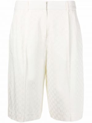 Jacquard shorts Karl Lagerfeld hvit