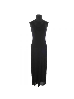 Sukienka z wiskozy Jean Paul Gaultier Pre-owned czarna