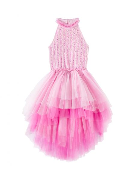 Tyll jersey dress for jenter Tutu Du Monde rosa