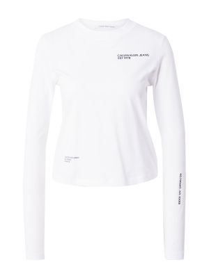 T-shirt Calvin Klein Jeans blanc