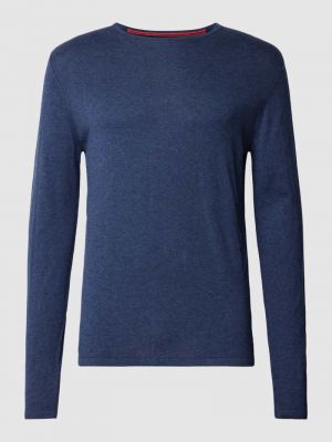 Dzianinowy sweter w jednolitym kolorze Christian Berg Men
