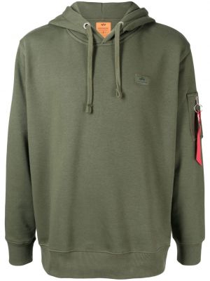 Hettegenser Alpha Industries grønn