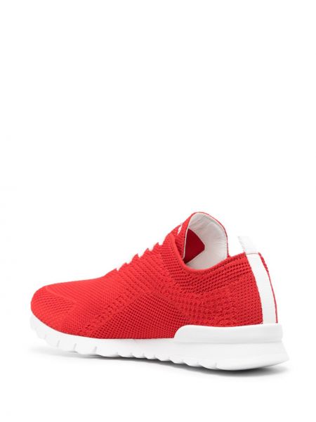 Sneakers di cotone Kiton rosso