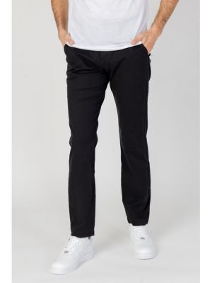 Παντελόνι chino Tommy Jeans μαύρο