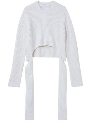 Pull en tricot Proenza Schouler White Label blanc