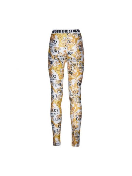 Leggings Versace Jeans Couture blanco