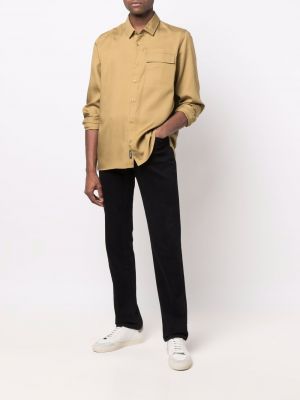 Chemise avec poches Calvin Klein marron