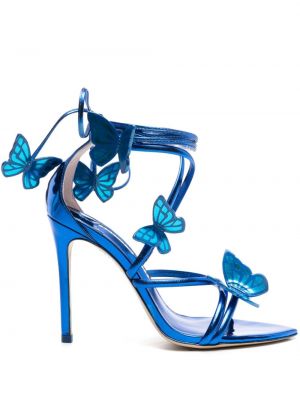 Pantofi din piele Sophia Webster albastru