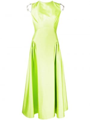 Sukienka midi z kryształkami Rachel Gilbert zielona