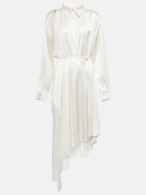Sukienka midi Acne Studios - Biały