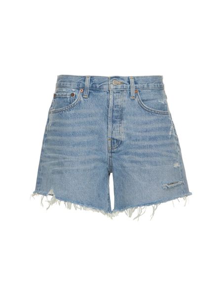 Jeansshorts i bomull Agolde