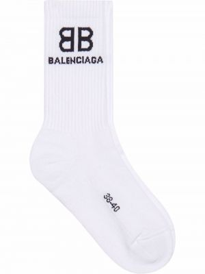 Ponožky Balenciaga bílé