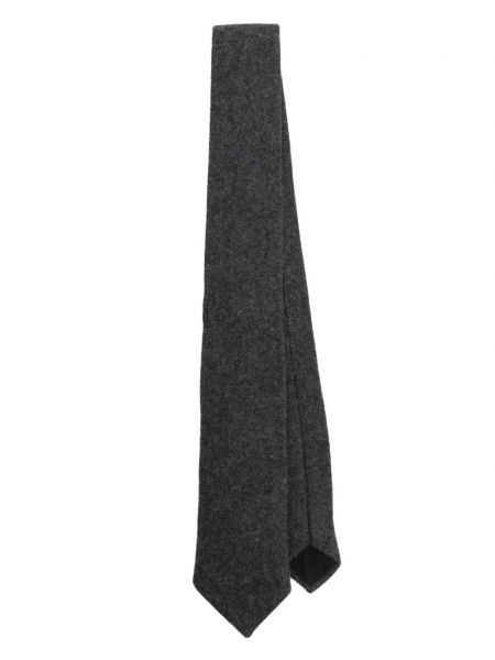 Vlněná kravata :chocoolate šedá