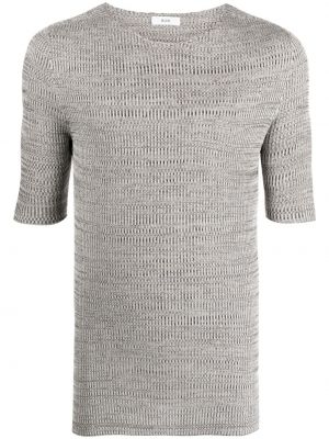 Копринен пуловер Rier сиво