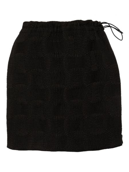 Mini spódniczka Bottega Veneta czarna