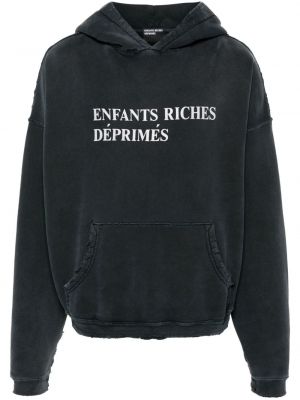 Φούτερ με κουκούλα με σχέδιο Enfants Riches Déprimés