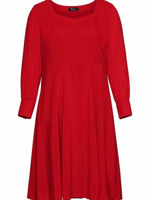 Коктейльное платье Sheego красное