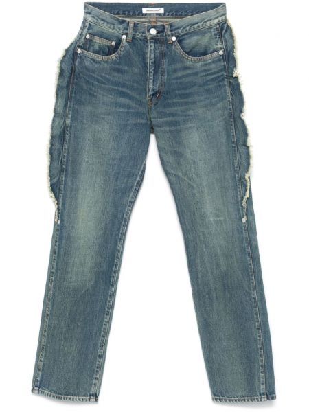 Straight fit jean pantolon Undercover mavi